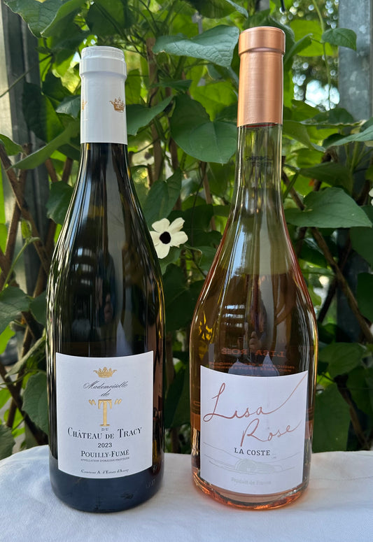 Sommerpakke med 6 flasker rosé og 6 flasker hvidvin